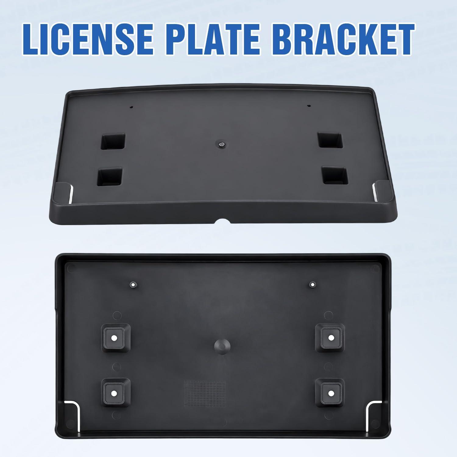 image:imageNilight Rear License Plate Frame Holder Bracket for 1997 1998 1999 2000 2001 2002 2003 2004 2005 2006 Jeep Wrangler TJ Accessories Replace 55174994 Plastic License Plate Mounting BlackJeep JL JT 20182026