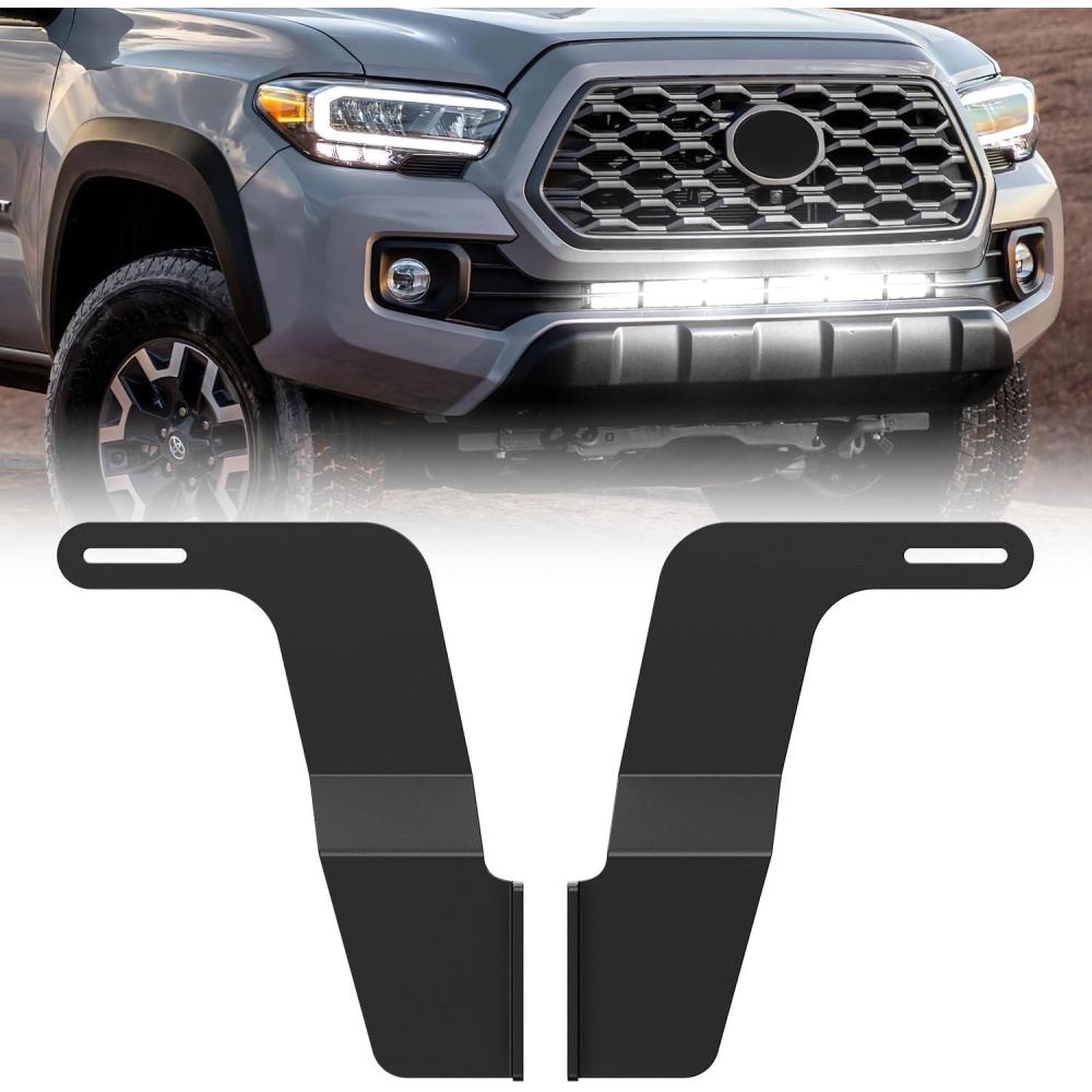 image:imageNilight Front Lower Hidden Bumper Mounting Brackets for 32inch Single Row LED Light Bar Compatible with 20152022 Chevy Colorado 4WD2WD 20152022 GMC Canyon 4WD2WDHidden Bumper BracketToyota Tacoma 20162023