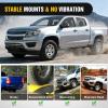 Nilight Front Lower Hidden Bumper Mounting Brackets for 32inch Single Row LED Light Bar Compatible with 2015-2022 Chevy Colorado 4WD/2WD 2015-2022 GMC Canyon 4WD/2WD(Hidden Bumper Bracket-Silverado Canyon 2015-2022)