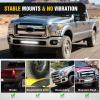 Nilight Front Lower Hidden Bumper Mounting Brackets for 32inch Single Row LED Light Bar Compatible with 2015-2022 Chevy Colorado 4WD/2WD 2015-2022 GMC Canyon 4WD/2WD(Hidden Bumper Bracket-F250 F350 F450 2011-2026)