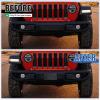 Nilight Rear License Plate Frame Holder Bracket for 1997 1998 1999 2000 2001 2002 2003 2004 2005 2006 Jeep Wrangler TJ Accessories Replace #55174994 Plastic License Plate Mounting Black(Jeep JL& JT 2018-2026)