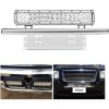 Silver-Universal License Plate Bracket