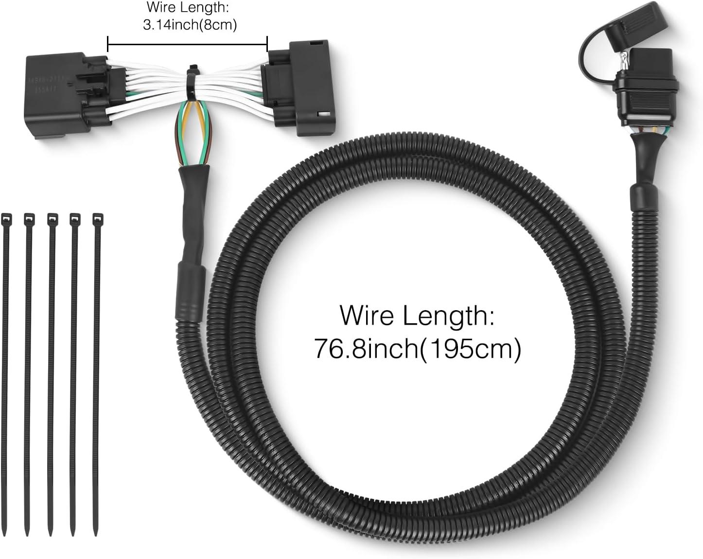 image:imageNilight 7 Pin Trailer Wiring Harness Kit 56413 Vehicle Standard 7 Way Connector Custom for 2015 2016 2017 2018 2019 2020 Ford F150 Simple Fit Tow Hitch HarnessFord Explorer 20112019
