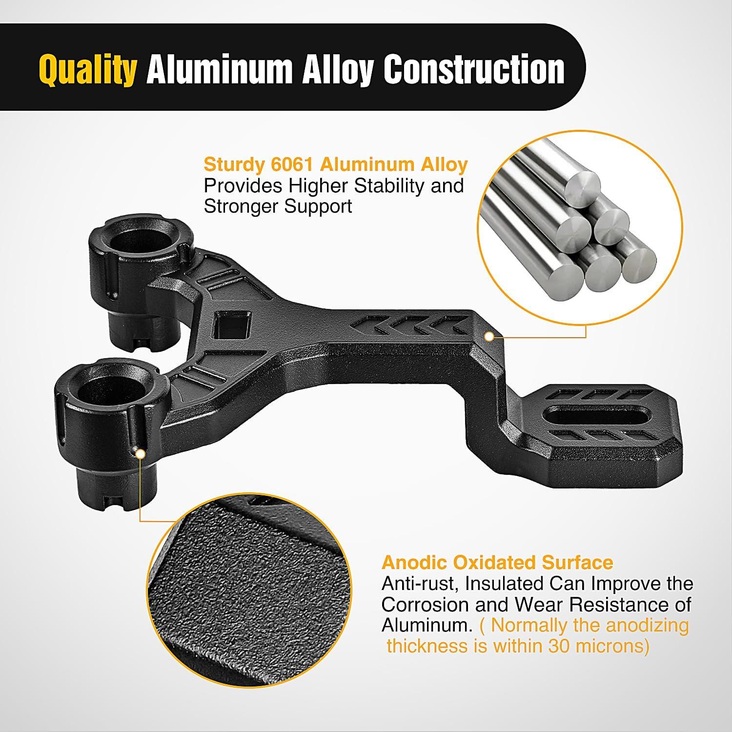 image:imageNilight Light Mounting Bracket Hood Cowl Mount Brackets for Front APillar Auxiliary Offroad LED Work Pods Lights on Jeep Wrangler JL JLU Gladiator JT 2018 2019 2020 2021 2022 2023 2024 2025 RedDual APillar JLJLU JT