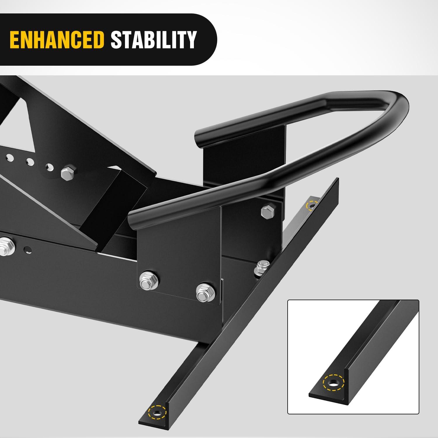 image:imageNilight Motorcycle Wheel Chock 1800 lbs Capacity Wheel Cradle Holder HeavyDuty Standard Steel Motorcycle Front Wheel Stand with 3 Adjustable Holes for 1521 OffRoad Motorcycles BlackMotorcycle Front Wheel Stand 1623