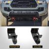 Nilight 2Pcs Bolt-On Tow Hooks with Spring Clip 10,000LBS 2Pcs Black Forged Recovery Tow Hooks Compatible with Jeep Ford Dodge Chevy GMC Toyota Pickup Truck(Toyota Tacoma Tow Hook)