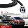Nilight 4 Pin Custom Trailer Wiring Harness Kit 56083 Compatible with Lexus 2010 2011 2012 2013 2014 2015 2016 2017 2018 2019 2020 2021 2022 2023 RX350 RX450h RX350L RX350hL Tow Package Required(Lexus RX350/RX450h 2010-2023)