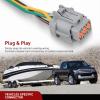 Nilight 4 Pin Trailer Wiring Harness 55441 Custom for 2005 2006 2007 2008 2009 2010 2011 2012 2013 14 15 16 17 18 19 20 21 22 23 24 Nissan Frontier Xterra Pathfinder Suzuki Equator(Nissan 2005-2024/Suzuki 2009-2012)