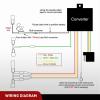 Nilight 4 Pin Trailer Wiring Harness 55441 Custom for 2005 2006 2007 2008 2009 2010 2011 2012 2013 14 15 16 17 18 19 20 21 22 23 24 Nissan Frontier Xterra Pathfinder Suzuki Equator(2015-2024 Nissan Murano)