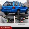 Nilight 4 Pin Trailer Wiring Harness Kit 56009 Vehicle Standard 4 Way Connector Custom for 2007 2008 2009 2010 2011 2012 2013 Jeep Grand Cherokee Simple Fit Tow Hitch Harness(1999-2004 Jeep Cherokee)