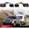 Nilight 4 Pin Trailer Wiring Harness Kit 56009 Vehicle Standard 4 Way Connector Custom for 2007 2008 2009 2010 2011 2012 2013 Jeep Grand Cherokee Simple Fit Tow Hitch Harness(2007-2013 Jeep Grand Cherokee)