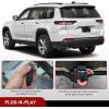 Nilight 4 Pin Trailer Wiring Harness Kit 56009 Vehicle Standard 4 Way Connector Custom for 2007 2008 2009 2010 2011 2012 2013 Jeep Grand Cherokee Simple Fit Tow Hitch Harness(2022-2024 Jeep Grand Cherokee)