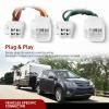 Nilight 4 Pin Trailer Wiring Harness Kit 56217 Compatible with Lexus RX350 RX350L 2008 2009 2010 2011 2012 2013 2014 2015 2016 2017 2018 2019 2020 2021 Toyota Highlander Simple Fit Tow Hitch(Toyota RAV4 2013-2018/Lexus ES250 2019-2023)
