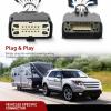 Nilight 7 Pin Trailer Wiring Harness Kit 56413 Vehicle Standard 7 Way Connector Custom for 2015 2016 2017 2018 2019 2020 Ford F-150 Simple Fit Tow Hitch Harness(Ford Explorer 2011-2019)