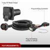 Nilight 7 Pin Trailer Wiring Harness Kit 56413 Vehicle Standard 7 Way Connector Custom for 2015 2016 2017 2018 2019 2020 Ford F-150 Simple Fit Tow Hitch Harness(Ford F-150 2015-2020)