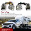 Nilight 7 Pin Trailer Wiring Harness Kit 56413 Vehicle Standard 7 Way Connector Custom for 2015 2016 2017 2018 2019 2020 Ford F-150 Simple Fit Tow Hitch Harness(Ford Explorer 2020-2024/Taurus 2010-2019)