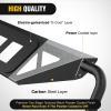 Nilight Front Windshield Frame Cover Roof Sun Visor Cowl Body Armor with 4 x LED Lights Compatible with 2007-2018 Jeep Wrangler JK JKU Unlimited, Windscreen Rack Protector Stand(JL/JT Windshield Frame Cover)