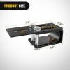 Nilight LED Light Bar Bracket Non-Slip Light Clip Mounting Brackets for SUV, Off-Road, Vehicles with Luggage Racks Black