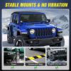 Nilight Light Mounting Bracket Hood Cowl Mount Brackets for Front A-Pillar Auxiliary Offroad LED Work Pods Lights on Jeep Wrangler JL JLU Gladiator JT 2018 2019 2020 2021 2022 2023 2024 2025, Red(A-Pillar JL/JLU JT)