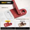 Nilight Light Mounting Bracket Hood Cowl Mount Brackets for Front A-Pillar Auxiliary Offroad LED Work Pods Lights on Jeep Wrangler JL JLU Gladiator JT 2018 2019 2020 2021 2022 2023 2024 2025, Red(Red for JL JLU JT 2018-2025)