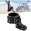 Nilight 1PC UTV Flag Antenna Mount Whip Light Mounting Bracket Black Adjustable Heavy Duty for 1.5 to 1.75inch 1.75 to 2inch for Polaris RZR Ranger Can Am Maverick X3 Talon