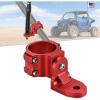 Nilight 1PC UTV Flag Antenna Mount Whip Light Mounting Bracket Red Adjustable Heavy Duty for 1.5 to 1.75inch 1.75 to 2inch for Polaris RZR Ranger Can Am Maverick X3 Talon