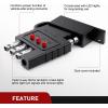 Nilight 4 Way Flat Trailer Wiring Circuit Tester Male Female Double End Wire 4 Pin Test with LED Light Indicator for Turn Signal Tail Lights Trouble Shooting