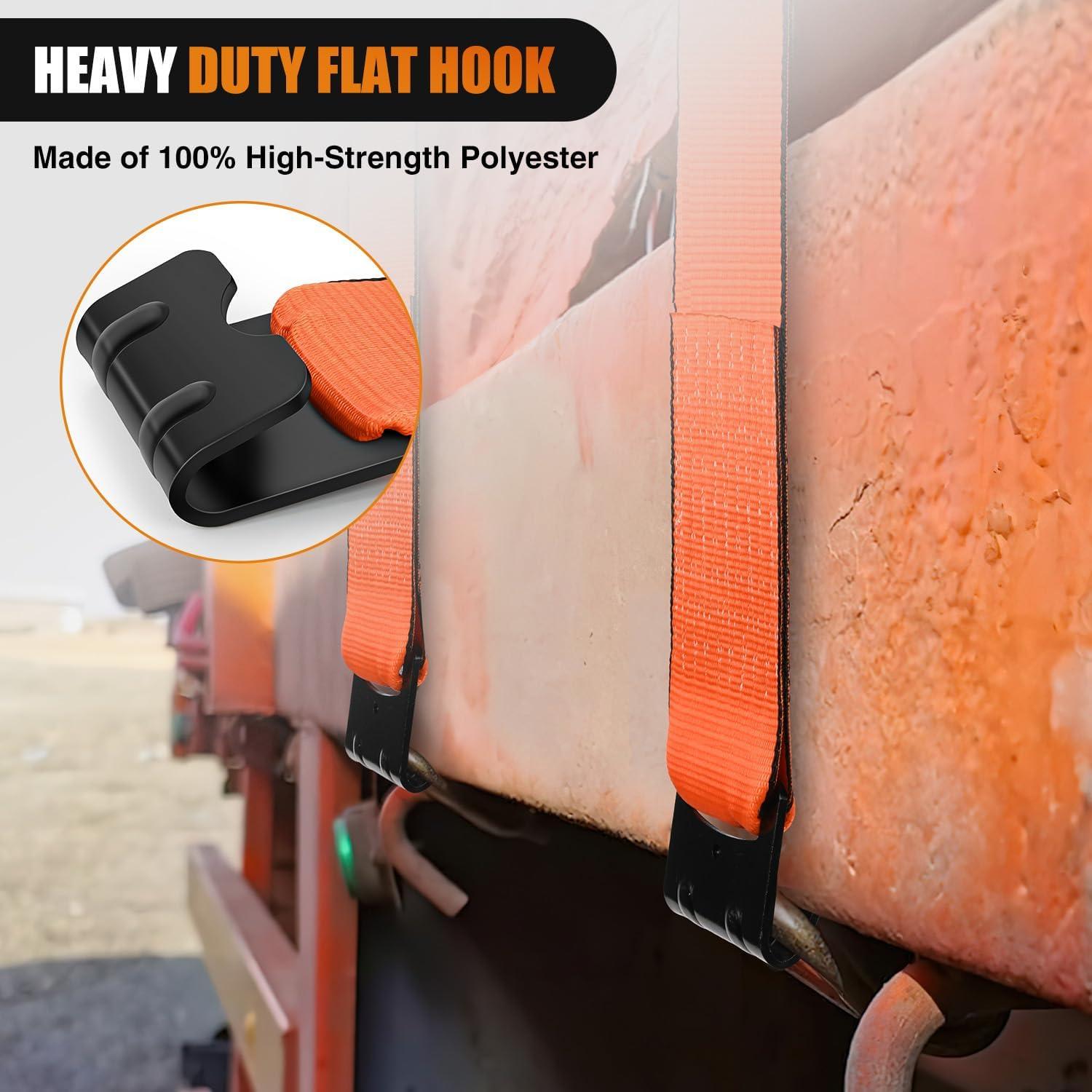 image:imageNilight 2PCS Synthetic Soft Shackle 12 x 24 amp Recovery Ring Kit 56000 LBS Shackle Breaking Strength with 46000 LBS MBS Snatch Pulley for 4x4 Truck SUV ATV UTV OffRoad Vehicle Extraction Gray4in x 30ft Truck Straps 2PCS Orange