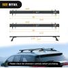Nilight Roof Rack Cross Bars Compatible with Subaru Outback Wilderness 2022 2023 2024 with Side Rails, Adjustable Aluminum Less Wind Noise Car Crossbars for Cargo Carrier Luggage Kayak Tent Snowboard(Chevy Traverse 2022-2024)