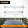 Nilight Roof Rack Cross Bars Compatible with Subaru Outback Wilderness 2022 2023 2024 with Side Rails, Adjustable Aluminum Less Wind Noise Car Crossbars for Cargo Carrier Luggage Kayak Tent Snowboard(Nissan Rogue 2014-2020)