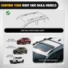 Nilight Roof Rack Cross Bars Compatible with Subaru Outback Wilderness 2022 2023 2024 with Side Rails, Adjustable Aluminum Less Wind Noise Car Crossbars for Cargo Carrier Luggage Kayak Tent Snowboard(Chevy Trax 2023-2024)