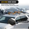 Nilight Roof Rack Cross Bars Compatible with Subaru Outback Wilderness 2022 2023 2024 with Side Rails, Adjustable Aluminum Less Wind Noise Car Crossbars for Cargo Carrier Luggage Kayak Tent Snowboard(Chevy Traverse 2022-2024)
