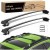 Nilight Roof Rack Cross Bars Compatible with Subaru Outback Wilderness 2022 2023 2024 with Side Rails, Adjustable Aluminum Less Wind Noise Car Crossbars for Cargo Carrier Luggage Kayak Tent Snowboard(Subaru Outback Wilderness 2022-2024)