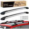 Nilight Roof Rack Cross Bars Compatible with Subaru Outback Wilderness 2022 2023 2024 with Side Rails, Adjustable Aluminum Less Wind Noise Car Crossbars for Cargo Carrier Luggage Kayak Tent Snowboard(Jeep Renegade 2015-2021)