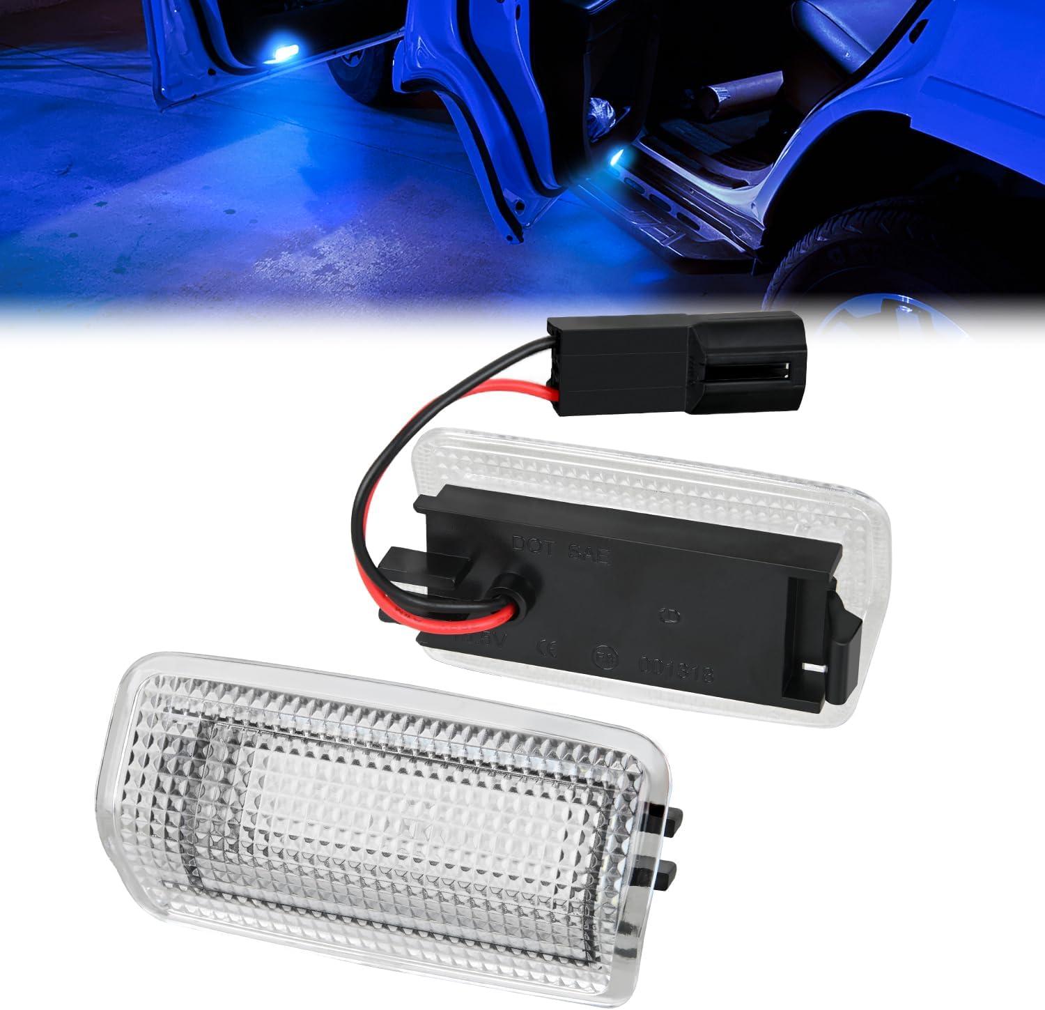 image:imageNilight 2PCS LED Interior Door Panel Light Courtesy Warning Lights White Red Plug and Play Compatible with Ford F150 19972003 F250 Lobo19971999 F150 SVT 19992022 Heritage 2004Blue
