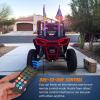 Nilight 1PC 4FT Spiral RGB Led Whip Light with Spring Base Chasing Light RF Remote Control Lighted Antenna Whips for Can-Am ATV UTV RZR Polaris Dune Buggy Offroad Truck, 2 Years Warranty(RGB-Remote Control)