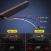 Nilight 2PCS 16” 11 LED Red Trailer Light Bar with 10PCS 3/4 Inch Round Mini LED Clearance Light for Truck RV Car Bus Trailer Van Caravan Boat, 2 Years Warranty