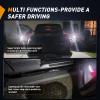 Nilight 2PCS LED Interior Door Panel Light Courtesy Warning Lights White Red Plug and Play Compatible with Ford F-150 1997-2003 F-250 Lobo1997-1999 F-150 SVT 1999-2022 Heritage 2004(Red/White)