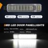 Nilight 2PCS LED Interior Door Panel Light Courtesy Warning Lights White Red Plug and Play Compatible with Ford F-150 1997-2003 F-250 Lobo1997-1999 F-150 SVT 1999-2022 Heritage 2004(White)