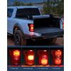 Nilight Driver Side Taillight Assembly for 2018 2019 2020 Ford F150 F-150 Pickup Truck Left Side Tail Light Rear Lamp Replacement OE Style Red Housing with Bulbs and Harness