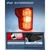 Nilight Driver Side Taillight Assembly for 2018 2019 2020 Ford F150 F-150 Pickup Truck Left Side Tail Light Rear Lamp Replacement OE Style Red Housing with Bulbs and Harness