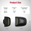 Nilight License Plate Light Compatible with 1994 1995 1996 1997 1998 1999 2000 2001 Dodge Ram 1500 2500 3500 2002 RAM 2500 3500 6000K White 2PCS Pack(1999-2013Silverado&Sierra/2007-2013Escalade)