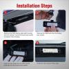 Nilight License Plate Light Compatible with 1994 1995 1996 1997 1998 1999 2000 2001 Dodge Ram 1500 2500 3500 2002 RAM 2500 3500 6000K White 2PCS Pack(2010-2014 Ford Mustang/2007-2014 Lincoln MKX)