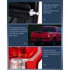Nilight Taillight Assembly Compatible with 2018 2019 2020 Ford F150 F-150 Pickup Truck Tail Light Rear Lamp Replacement OE Style Red Housing with Bulbs and Harness Driver and Passenger side