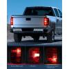 Nilight Taillight Assembly for 2014 2015 2016 2017 2018 2019 Chevy Silverado 1500 2500HD 3500HD 2015-2019 GMC Sierra 3500HD 2019 Silverado 1500LD OE Style Rear Lamp Driver Side(Pair of Driver and Passenger Side)