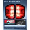 Nilight Taillight Assembly for 2014 2015 2016 2017 2018 2019 Chevy Silverado 1500 2500HD 3500HD 2015-2019 GMC Sierra 3500HD 2019 Silverado 1500LD OE Style Rear Lamp Driver Side(Pair of Driver and Passenger Side)