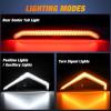Nilight Turn Signal Fang Lights LED Accent Street Legal Front Signature Light Compatible with Polaris RZR XP 1000 Turbo Accessories 2019 2020 2021 2022 2023(Turn Signal Lights w/Tail Light)