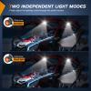 Nilight UTV Dome Light Universal 1.5”-2.0” Roll Bar Mount LED Interior Spot Flood Combo Beam LED Lights for UTVs ATVs Can-Am Polaris RZR Dune Buggy Golf Cart Off-Road Vehicle Boat(2PCS UTV Dome Light)