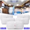 Nilight 2pcs RV Interior Lights 12V-24V LED Ceiling Light Fixture with ON Off Switch Inside Lighting Natural White 4000-4500K for Car RVs Trailer Camper Boat(RV Interior Lights-5PCS)
