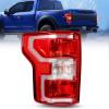 Nilight Driver Side Taillight Assembly for 2018 2019 2020 Ford F150 F-150 Pickup Truck Left Side Tail Light Rear Lamp Replacement OE Style Red Housing with Bulbs and Harness